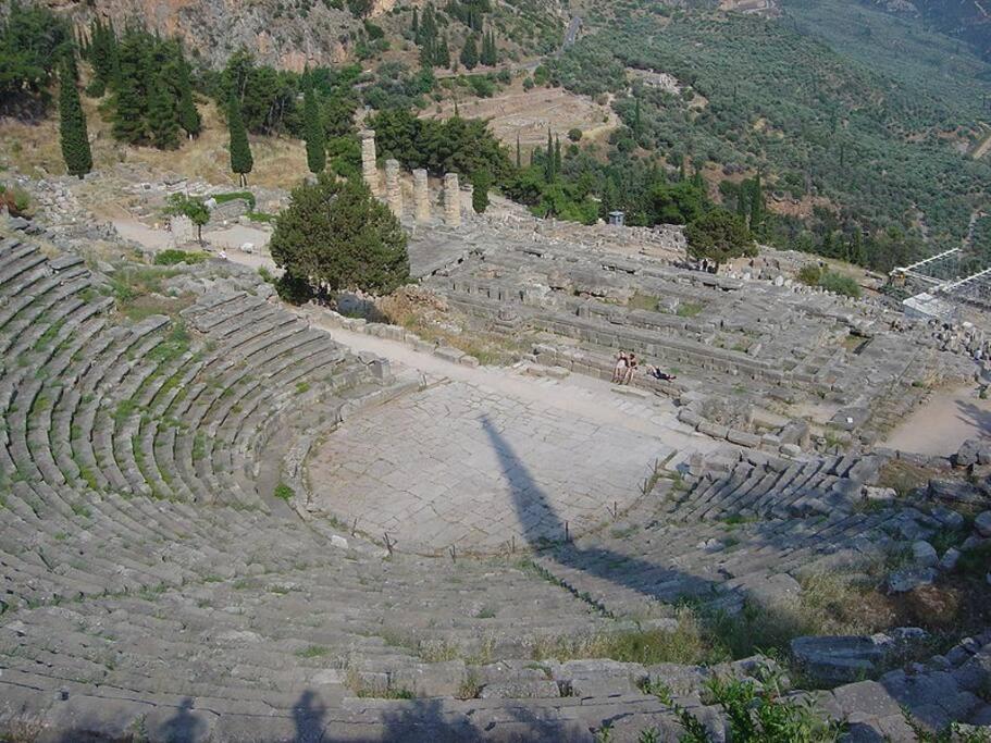 Villa House In Delphi Exterior foto