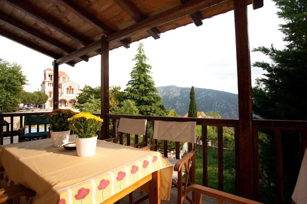 Villa House In Delphi Exterior foto
