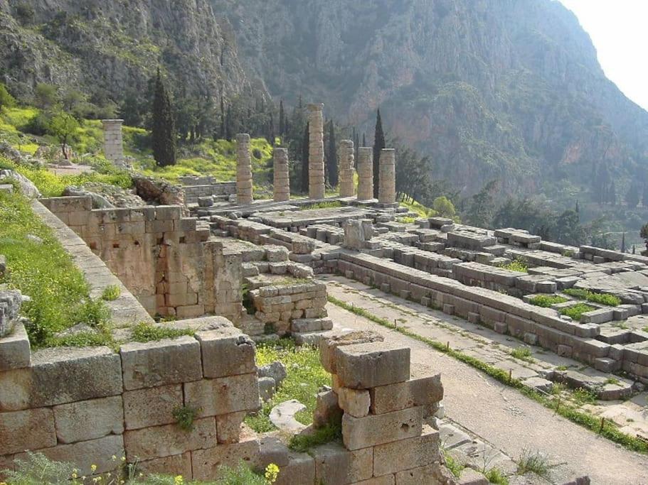 Villa House In Delphi Exterior foto